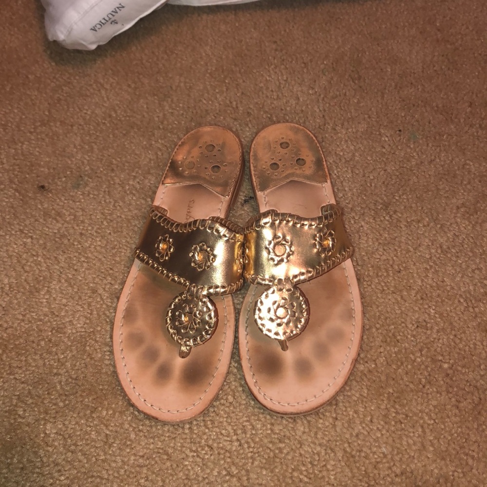 Gold jack Rogers